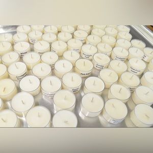 30 Pack aromatherapy natural soy candles, hand poured.